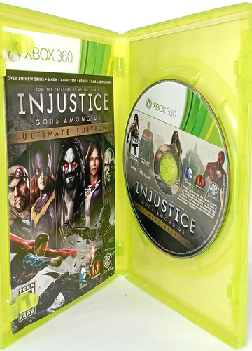 Injustice Gods Among Us Ultimate Xbox 360 / Compatible One (Usado)