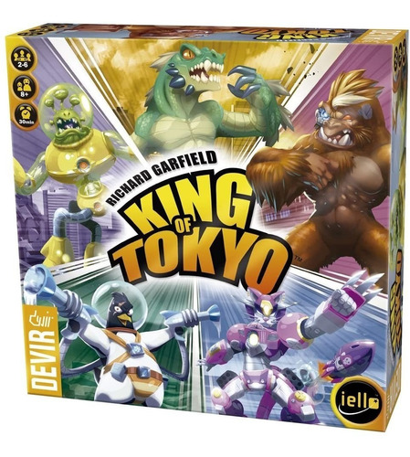 Juego De Mesa King Of Tokyo Original Nuevo Sellado