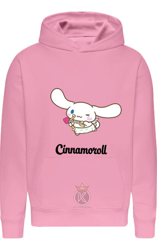 Poleron Cinnamon Roll Cafe Cinnamon- Hello Kitty -  Estampaking