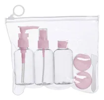 Comprar Kit Viagem 6 Peças Frascos (shampu002Fperfu002Fcondu002Fcreme Ou Outros) Cor Rosa