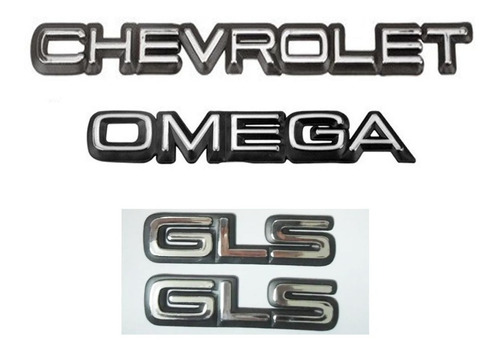 Emblemas Chevrolet  +  Omega + 2 Gls   +brinde