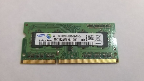 Ram Memoria So-dimm Ddr3 De 1 Gb Usada