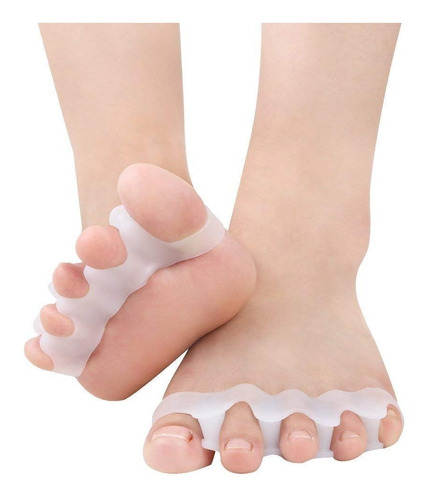 Separador Par Silicona Protector Del Dedos Pie Hallux Valgus