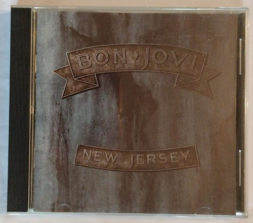 Bon Jovi New Jersey Cd Usa 1988 Prim Edicion