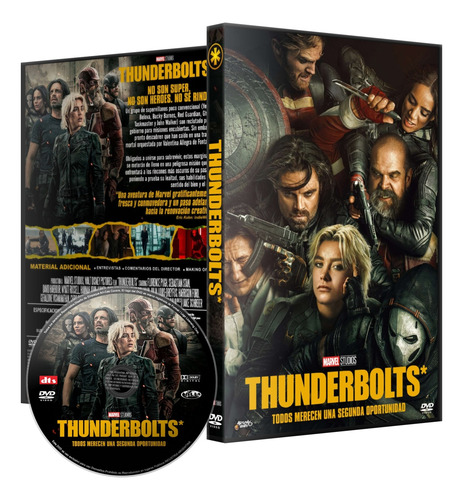 Thunderbolts Dvd Latino/ingles