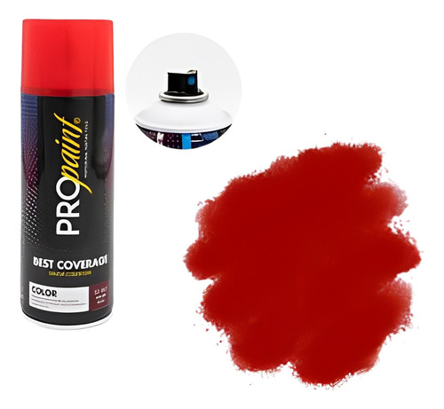 Pintura En Aerosol (spray) Color Rojo Vino Propaint 