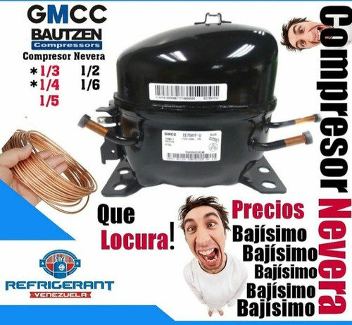 Compresor De Nevera 1/2 110v