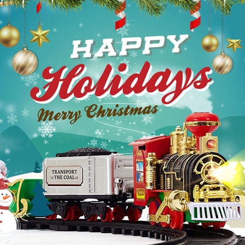 Brinquedo De Natal Pequeno Brinquedo De Trem Elétrico