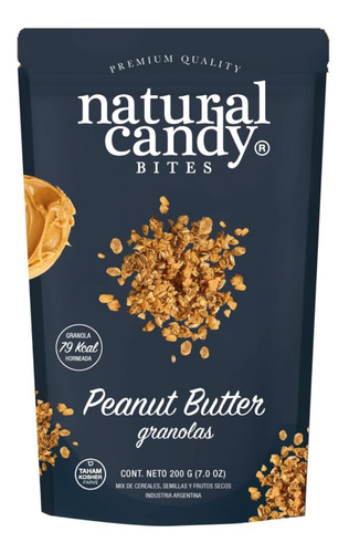 Granola Con Mantequilla De Maní Natural Candy 200 Gr