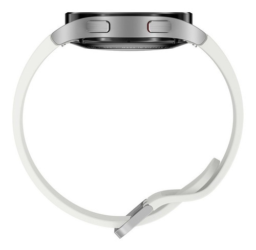 Imagen 9 de 10 de Samsung Galaxy Watch4 (Bluetooth) 1.2" caja 40mm de aluminio white, malla white de fluoroelastómero SM-R860