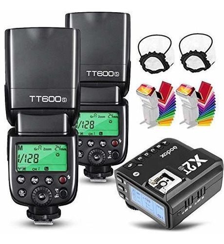 Godox 2x Tt600 Hss ***** Flash Maestro - Esclavo Inalámbrico