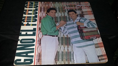 Gano El Folclor Diomedes Diaz Y Jancho Rois Lp Vallenato