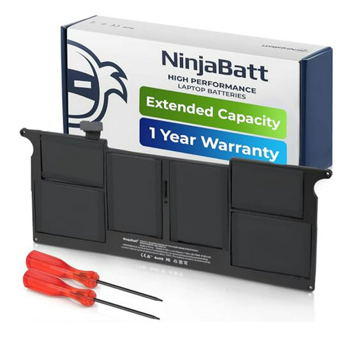 Batería Ninjabatt A1465 A1370 Para Apple Macbook Air 11  Med