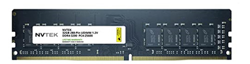 Nvtek 32gb Ddr4-3200 Pc4-25600 No Ecc Udimm Memoria Ram De