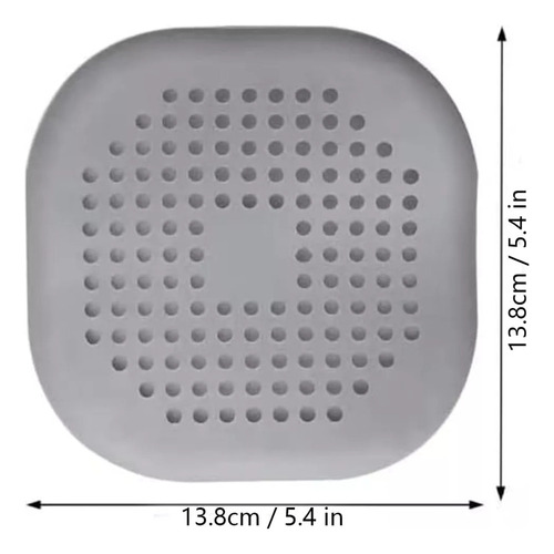Filtro De Silicona Plegable Y Recogedor De Pelo Para Baño Y