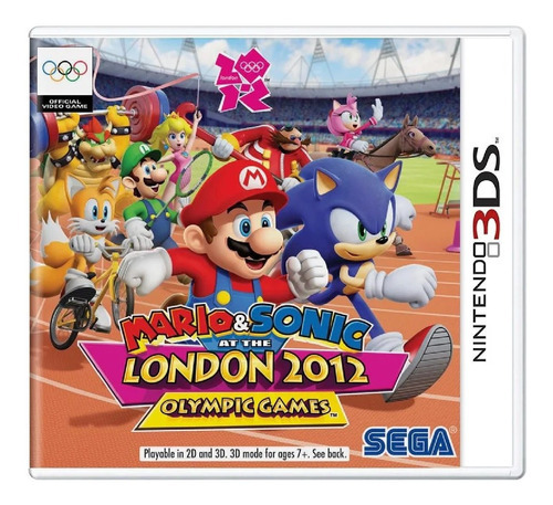 Jogo Mario E Sonic At London 2012 Olympic Games Nintendo 3ds