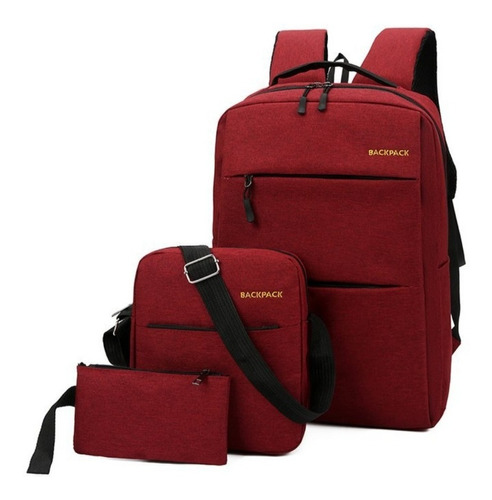 Morral Back Pack Developer Set 3 Piezas