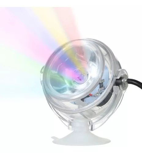 Luz Para Pecera Luces LED De Acuario Peceras Colores Sumergible Marino 4  Modos