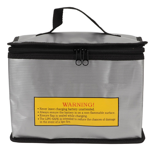 Bolsa Segura For Baterías Lipo, 3 Piezas, A Prueba De Fuego