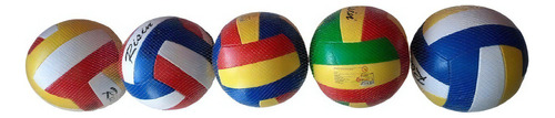 Bola De Volei E Volleyball Quadra Areia Couro Sintético