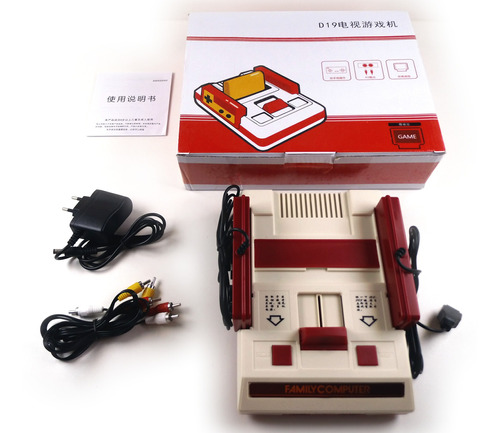 Videogame Nes China Version Completo +2 Controles, 60 Pinos