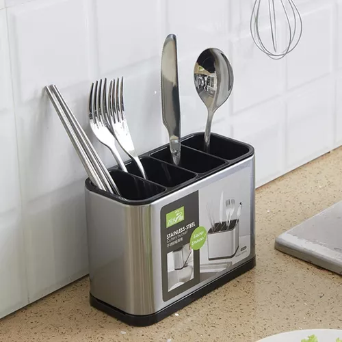 Porta Utensilios de Cocina con Divisor Organizador de Utensilios