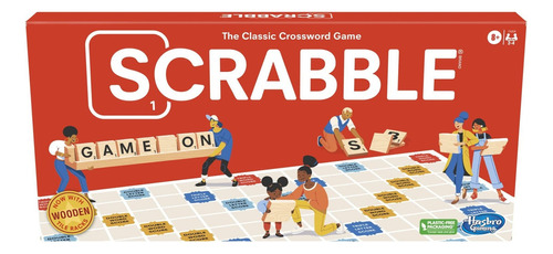 Juego De Mesa  De Scrabble, Clásico Juego De Palabra Fr80jm