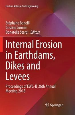 Libro Internal Erosion In Earthdams, Dikes And Levees : P...