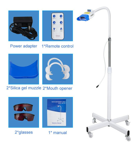 Lampara De Blanqueamiento Dental 3 Colores
