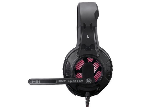 Imagen 3 de 5 de Auriculares Con Microfono Bkt H91 Usb / Plug 3.5mm Headset