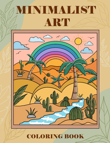Libro: Minimalist Art Coloring Book For Adults: Unique Simpl