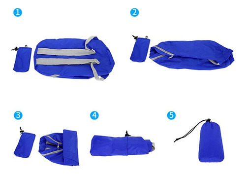 Mochila De Viaje Al Aire Libre, Bolsa Plegable Ultraligera