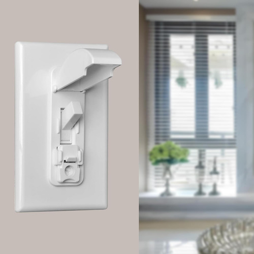 Cubierta Protectora Para Interruptor De Luz, 4 Cubiertas De