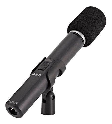 Microfone Akg C1000 S Condensador Cardioide Cor Black Black