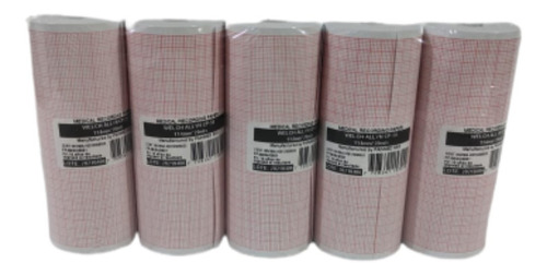 Papel Rollo Electro Ekg 112mm X 27mt 5unid 