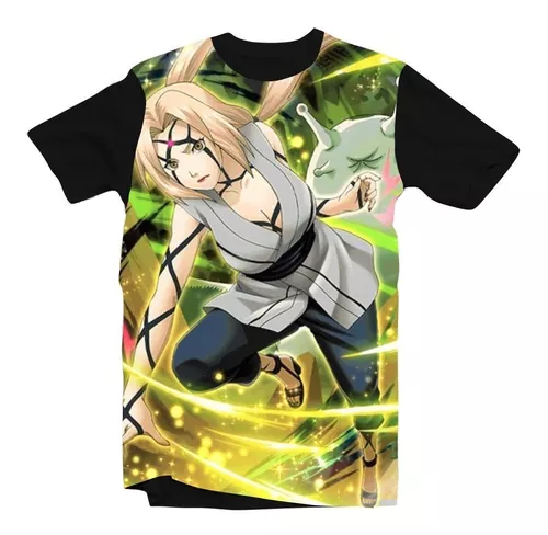 Camisa Camiseta Anime Naruto Primeiro Hokage Hashirama Senju