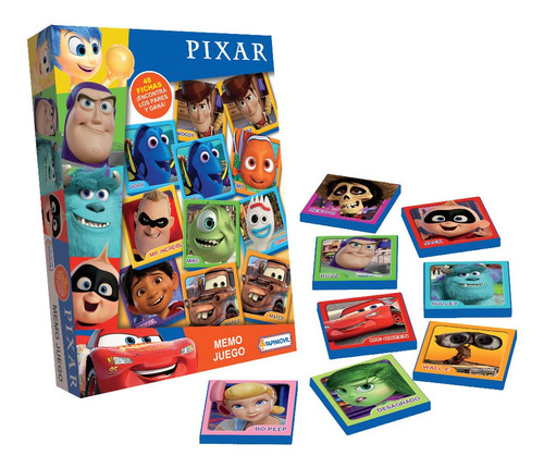  Memo Juego De Mesa Memoria Memotest Disney Pixar Toy Story
