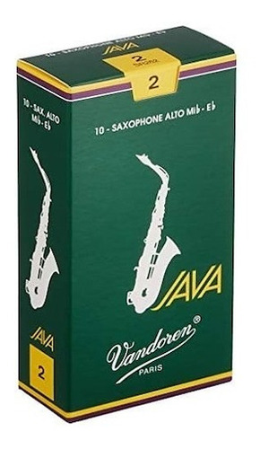 Cañas Para Saxo Alto Vandoren Java (x10) - Origen Francia