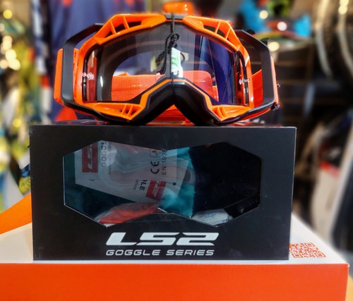 Imagen 2 de 6 de Antiparras Motocross Ls2 Aura