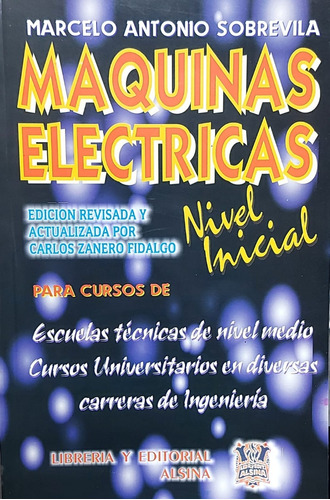 Maquinas Electricas Nivel Inicial (rustica) - Sobrevila Mar