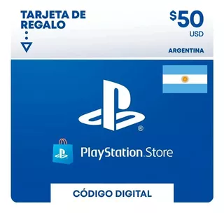 Tarjeta Psn Gift Card $50 Digital Argentina