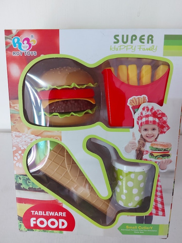 Juguete Cocina Niña Niño Chef Food Comida Torta Juego Didáct Color Rojo