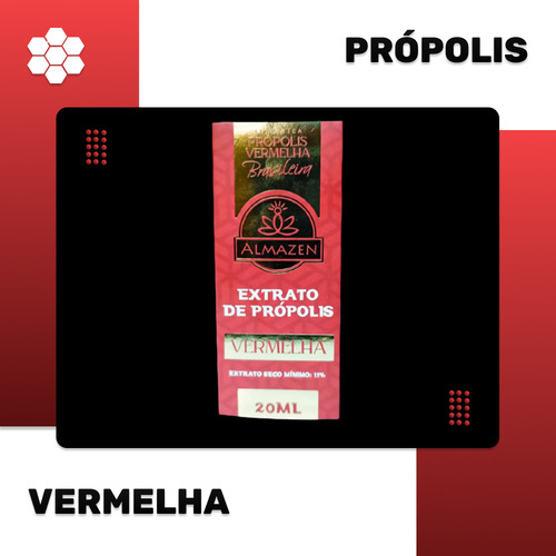 Extrato De Propolis Vermelho 20ml - Almazem