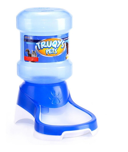 Bebedouro Automático Para Cães E Gatos Galão 2 L Azul