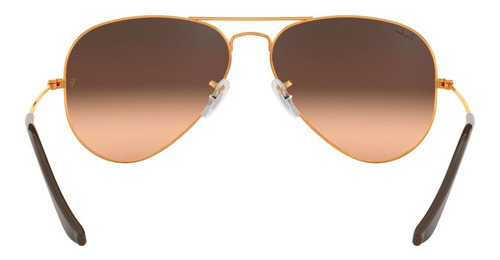 Lentes De Sol Aviator Rosa Degradé Ray-ban Rb30259001a5