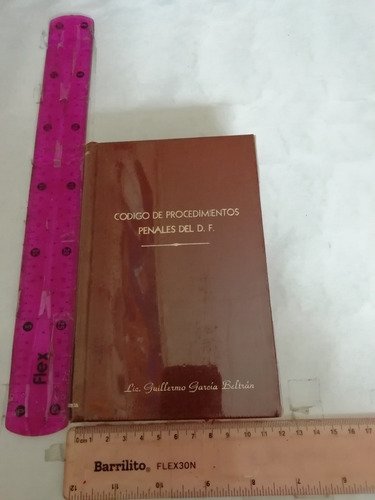 Código De Procedimientos Penales Del Df Guillermo García (Usado)