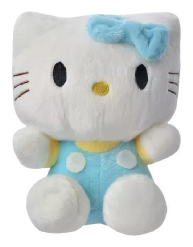 Juguete de peluche para niños Hello Kitty de 20 cm, azul