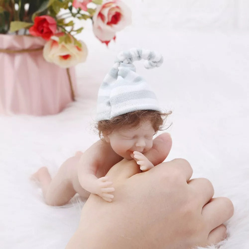 Muñeca De Compañía De Simulación De Silicona Para Bebés De 1