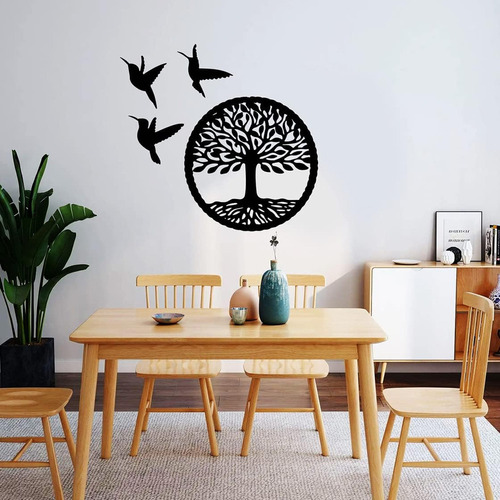 4pcs Árbol De La Vida Y Colibrí Molde De Resina De Silicona