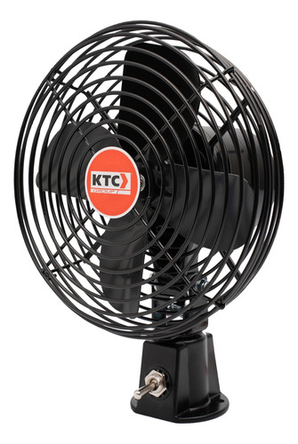 Ktc Ventilador Metálico Para Trabajo Pesado 12v 6 Pulgadas